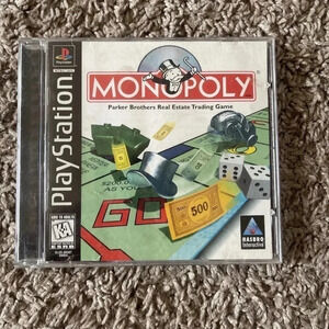 Monopoly (Sony PlayStation 1, 1998) Complete and Tested